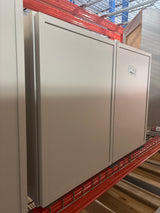 Leyton 33 in. W x 24 in. D x 24 in. H Ready to Assemble Plywood Slim Shaker Wall Bridge Kitchen Cabinet in Antique White