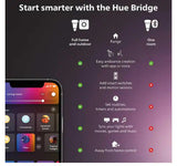 75-Watt Equivalent A19 Smart Wi-Fi LED Color Changing Light Bulb Starter Kit (4 Bulbs and Bridge)