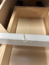 Avondale 12 in. W x 21 in. D x 34.5 in. H Ready to Assemble Plywood Shaker Drawer Base Bath Cabinet in Antique White