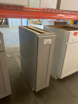 Westfield Dusk Gray Shaker Stock Assembled Base Kitchen Cabinet (9 in. W x 23.75 in. D x 35 in. H)