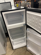 4.5 cu. ft. 2-Door Mini Refrigerator in Platinum Steel with Freezer