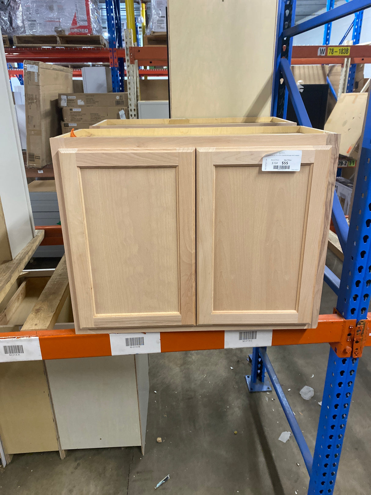 Recessed Panel 30 in. W x 12 in. D x 24 in. H Assembled Wall Bridge Cabinet in Unfinished