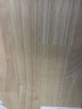 6 ft. L x 25 in. D Unfinished Hevea Solid Wood Butcher Block Countertop With Square Edge