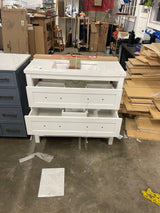 Autumn 36 in. W x 19 in. D x 34.5 in. H Single Sink Bath Vanity in White with White Engineered Stone Top