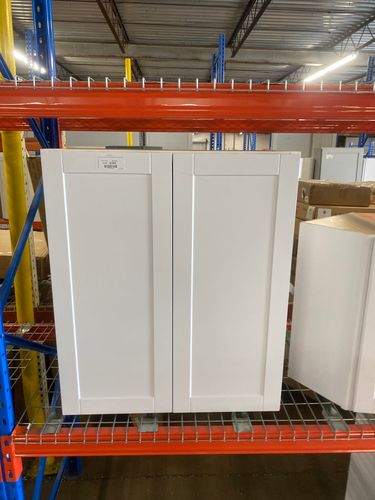Shaker 36 in. W x 12 in. D x 42 in. H Assembled Wall Kitchen Cabinet in Satin White