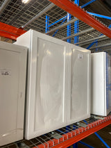 Courtland Polar White Finish Laminate Shaker Stock Assembled Wall Kitchen Cabinet 36 in. x 36 in. x 12 in.