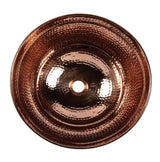 Shockley 14 Gauge 16 in. Copper Vessel Bath Sink in Naked Copper