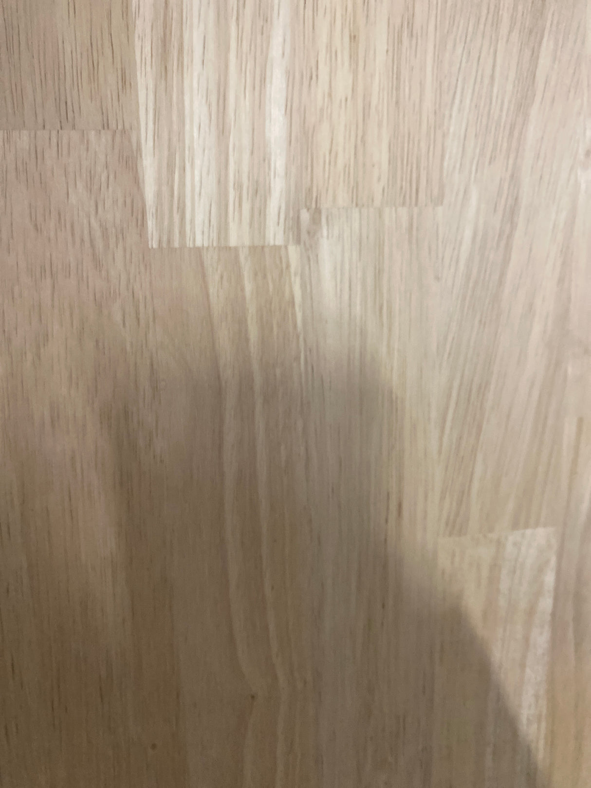 4 ft. L x 25 in. D Unfinished Hevea Solid Wood Butcher Block Countertop With Square Edge