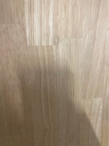 4 ft. L x 25 in. D Unfinished Hevea Solid Wood Butcher Block Countertop With Square Edge