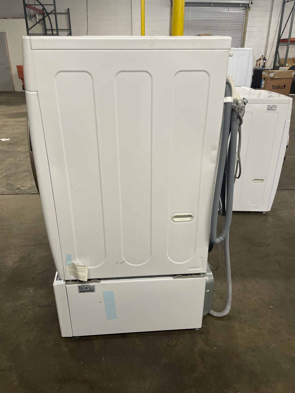 4.5 cu. ft. SMART Front Load Washer and 7.4 cu. ft. Dryer with TurboSteam Set