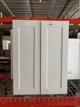 Shaker 27 in. W x 12 in. D x 36 in. H Assembled Wall Kitchen Cabinet in Satin White