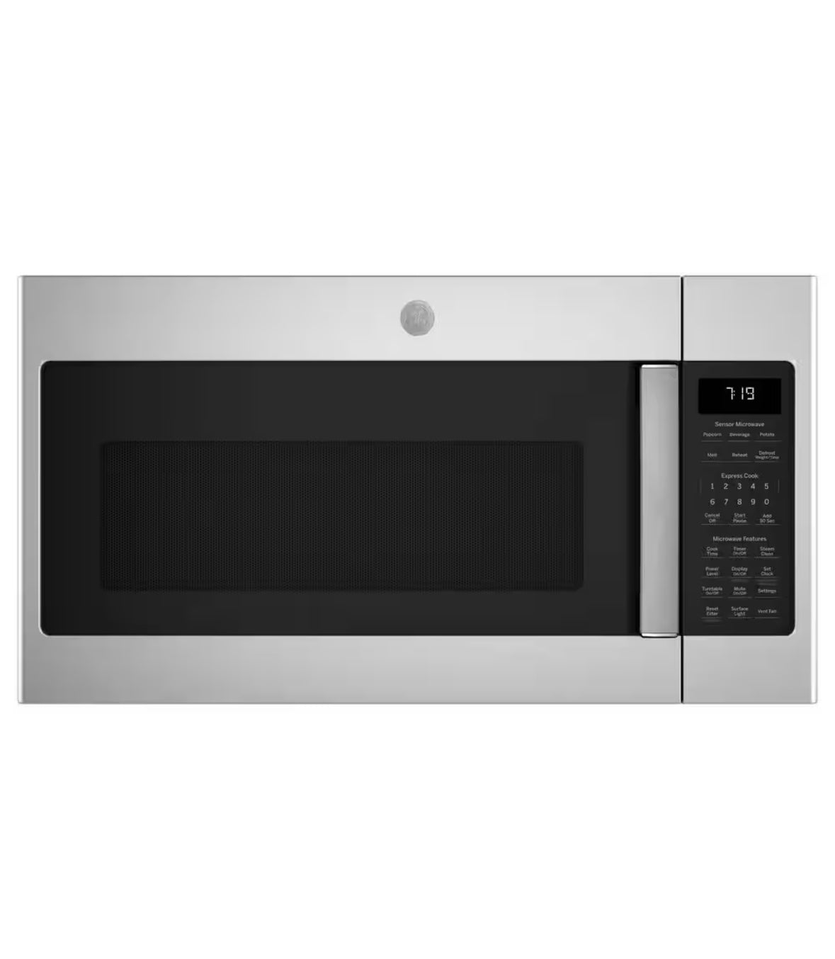 Midea 1.9 cu. ft. Over-the-Range Microwave in Stainless Steel with Steam Clean, Melt Feature, and Sensor Cooking Controls