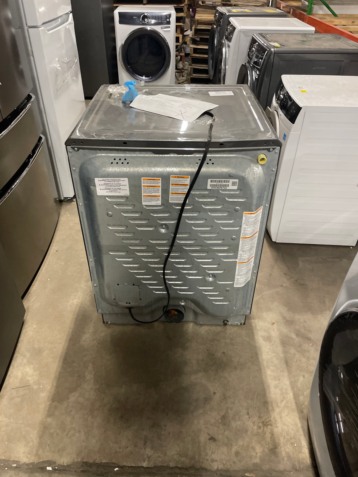 8 cu. ft. Titanium Front Load Perfect Steam Gas Dryer with LuxCare Dry and Instant Refresh