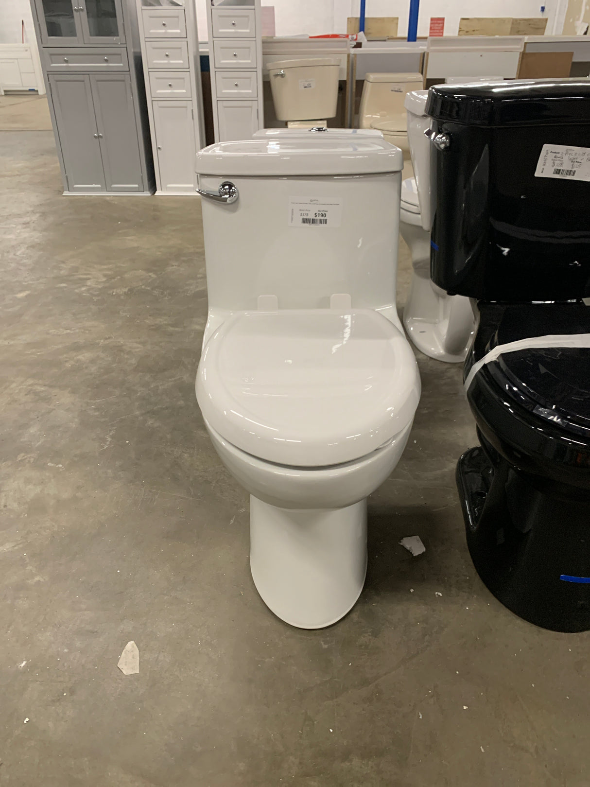 Compact Cadet 3-FloWise Tall Height 1-Piece 1.28 GPF Single Flush Elongated Toilet in White, Seat Included