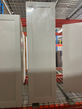 Courtland Polar White Finish Laminate Shaker Stock Assembled Wall Kitchen Cabinet 12 in. x 42 in. x 12 in.