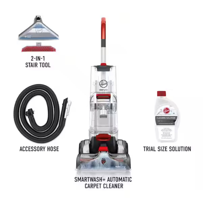 Professional Series SmartWash Advanced Automatic Corded Carpet Cleaner Machine, Auto Mix, Auto Dry, Deep Clean Shampooer