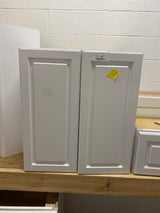 Hampton 27 in. W x 12 in. D x 30 in. H Assembled Wall Cabinet in Satin White