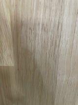 8 ft. L x 25 in. D Unfinished Hevea Solid Wood Butcher Block Countertop With Square Edge