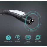 Level 2 Tesla Charger-240V, 40 Amp, NEMA 14-50 Plug, 16 ft. Extension Cord-Portable Electric Car Charger for Tesla