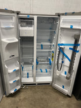 36 in. 26 cu. ft. Standard Depth Side by Side Refrigerator in Stainless Steel