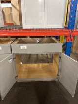 Westfield Dusk Gray Shaker Stock Assembled Sink Base Kitchen Cabinet (36 in. W x 23.75 in. D x 35 in. H)