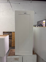 Arlington Vesper White Plywood Shaker Stock Assembled Wall Kitchen Cabinet Soft Close 15 in. W x 12 in. D x 36 in. H