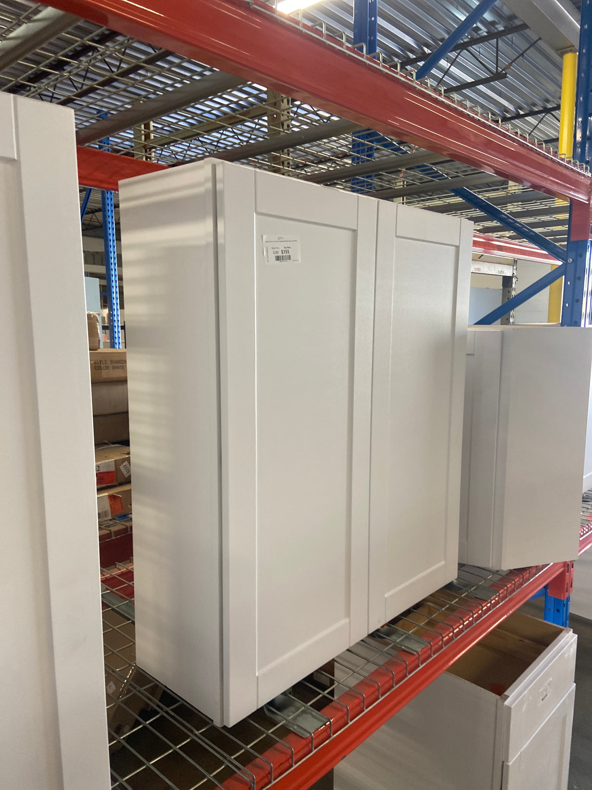 Shaker 36 in. W x 12 in. D x 42 in. H Assembled Wall Kitchen Cabinet in Satin White