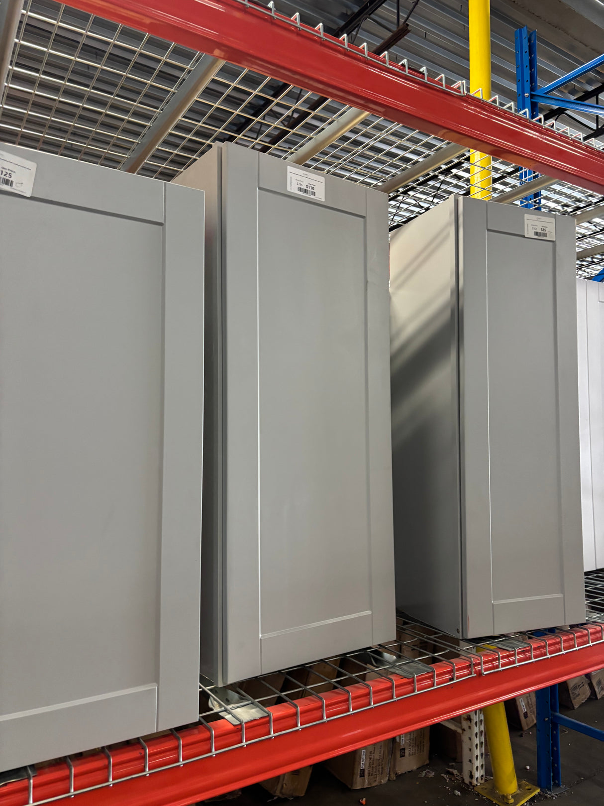 Shaker Assembled 18x42x12 in. Wall Kitchen Cabinet in Dove Gray