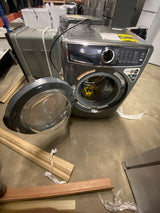 4.5 cu. ft. Stackable Front Load Washer in Titanium with SmartBoost, Optic Whites, and Pure Rinse