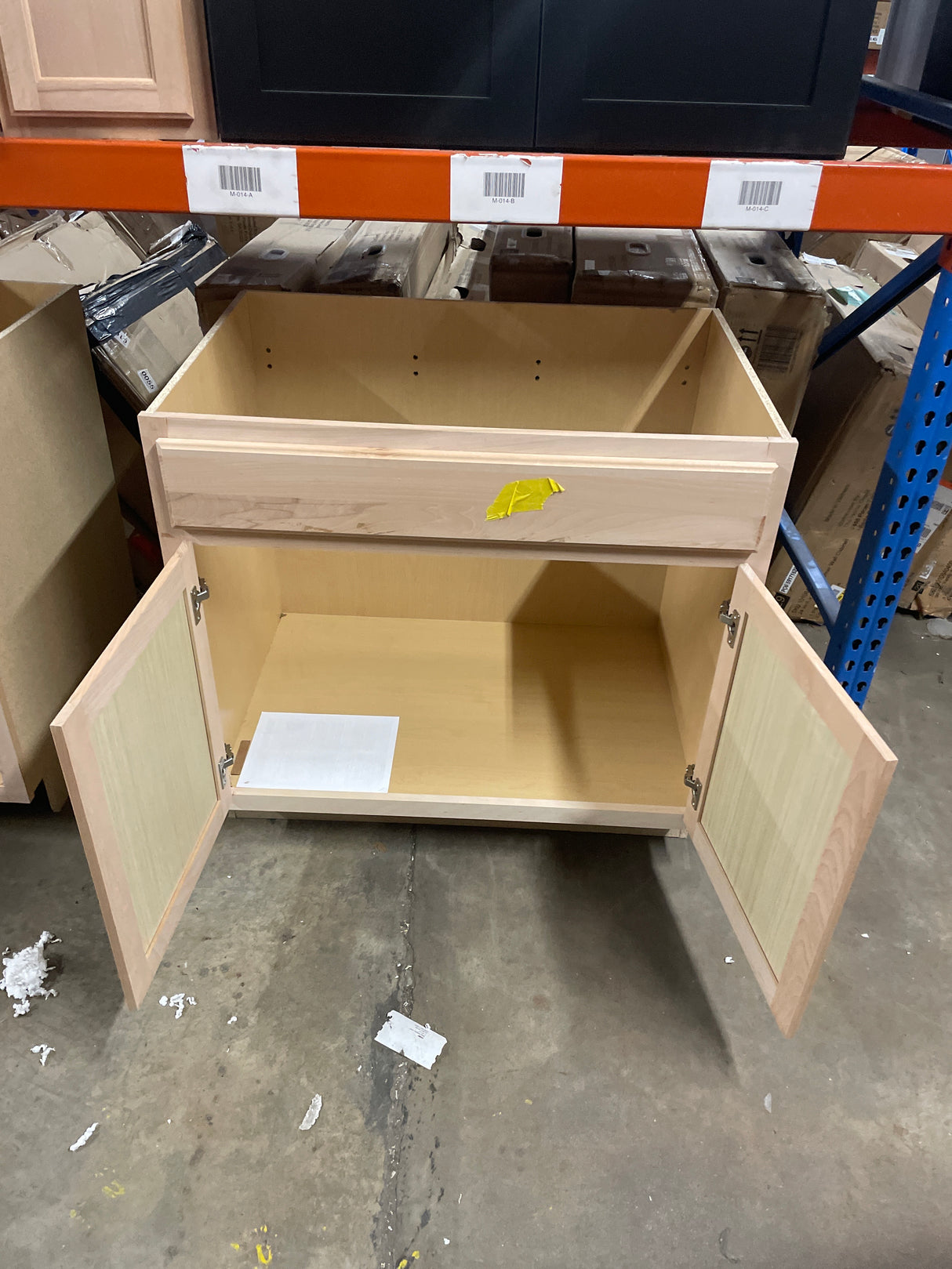 36 inch unfinished sink base