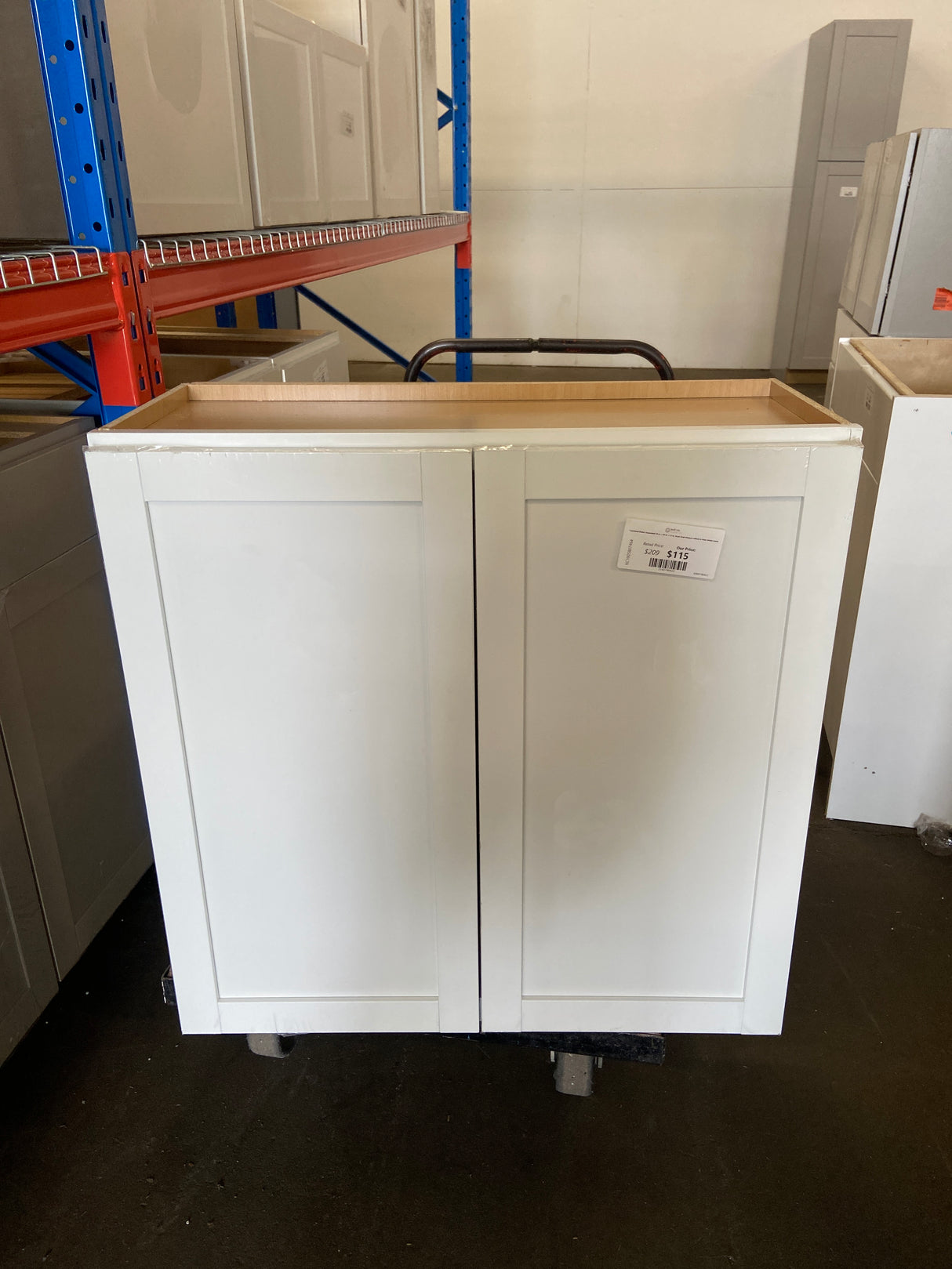 Courtland Shaker Assembled 30 in. x 30 in. x 12 in. Stock Wall Kitchen Cabinet in Polar White Finish