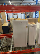 Courtland 18 in. W x 12 in. D x 36 in. H Assembled Shaker Wall Kitchen Cabinet in Polar White