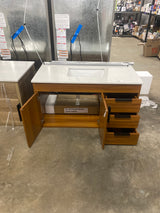 Regal Vanity 2dr 3dw 42"x22"x33.5" in Teak