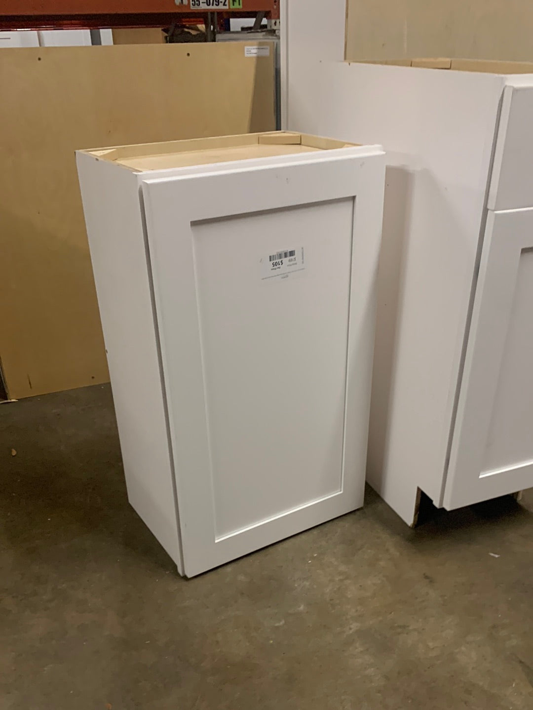 Avondale 18 in. W x 12 in. D x 30 in. H Ready to Assemble Plywood Shaker Wall Kitchen Cabinet in Alpine White
