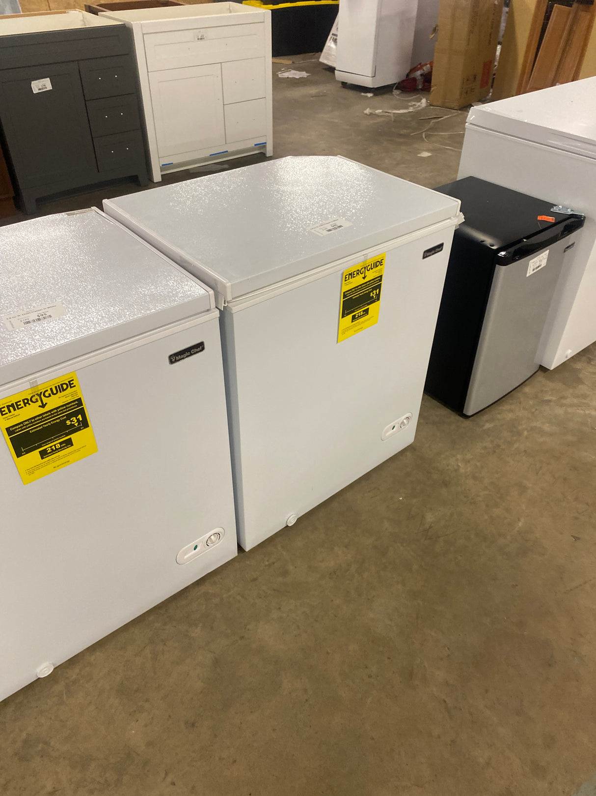 5.0 cu. ft. Chest Freezer in White