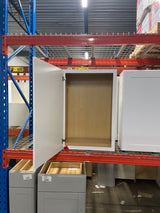 Shaker Satin White Stock Assembled Wall Kitchen Cabinet (24 in. x 36 in. x 12 in.)