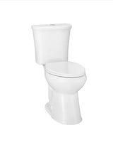 Power Flush 12 in. Rough in 2-Piece 0.95 GPF/1.28 GPF Dual Flush Elongated Toilet in White with Slow-Close Seat Included