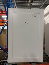 Shaker Satin White Stock Assembled Wall Kitchen Cabinet (24 in. x 36 in. x 12 in.)