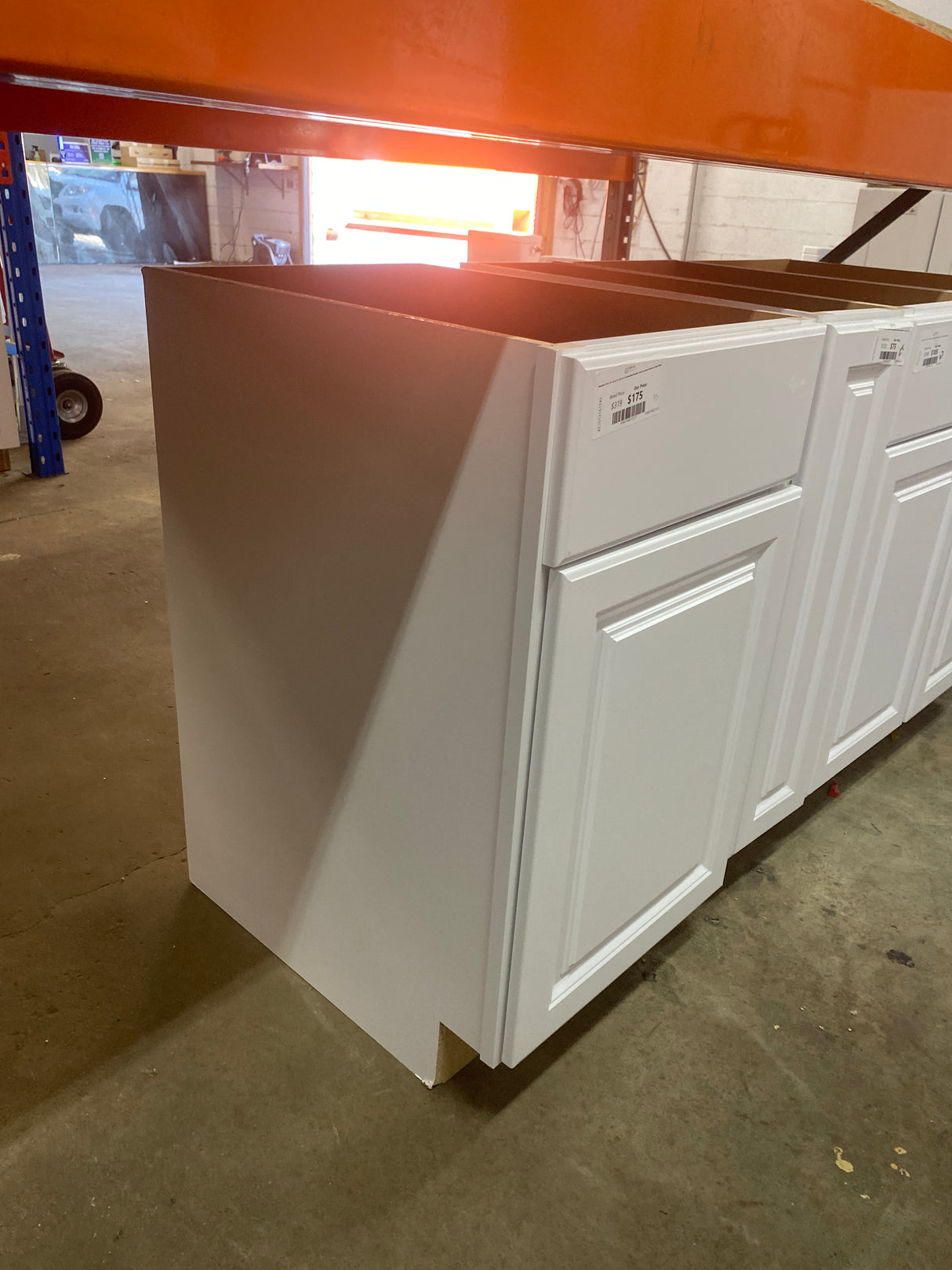 Hampton 18 in. W x 24 in. D x 34.5 in. H Assembled Double Trash Can Base Cabinet in Satin White