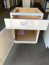 Courtland 24 in. W x 24 in. D x 34.5 in. H Assembled Shaker Base Kitchen Cabinet in Polar White