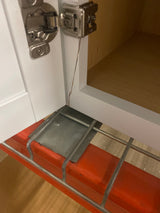 Courtland Polar White Finish Laminate Shaker Stock Assembled Wall Kitchen Cabinet 12 in. x 36 in. x 12 in.