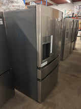 36 in. 26 cu. ft. Standard-Depth 4-Door French Door Refrigerator in Fingerprint-Resistant Stainless Steel Look