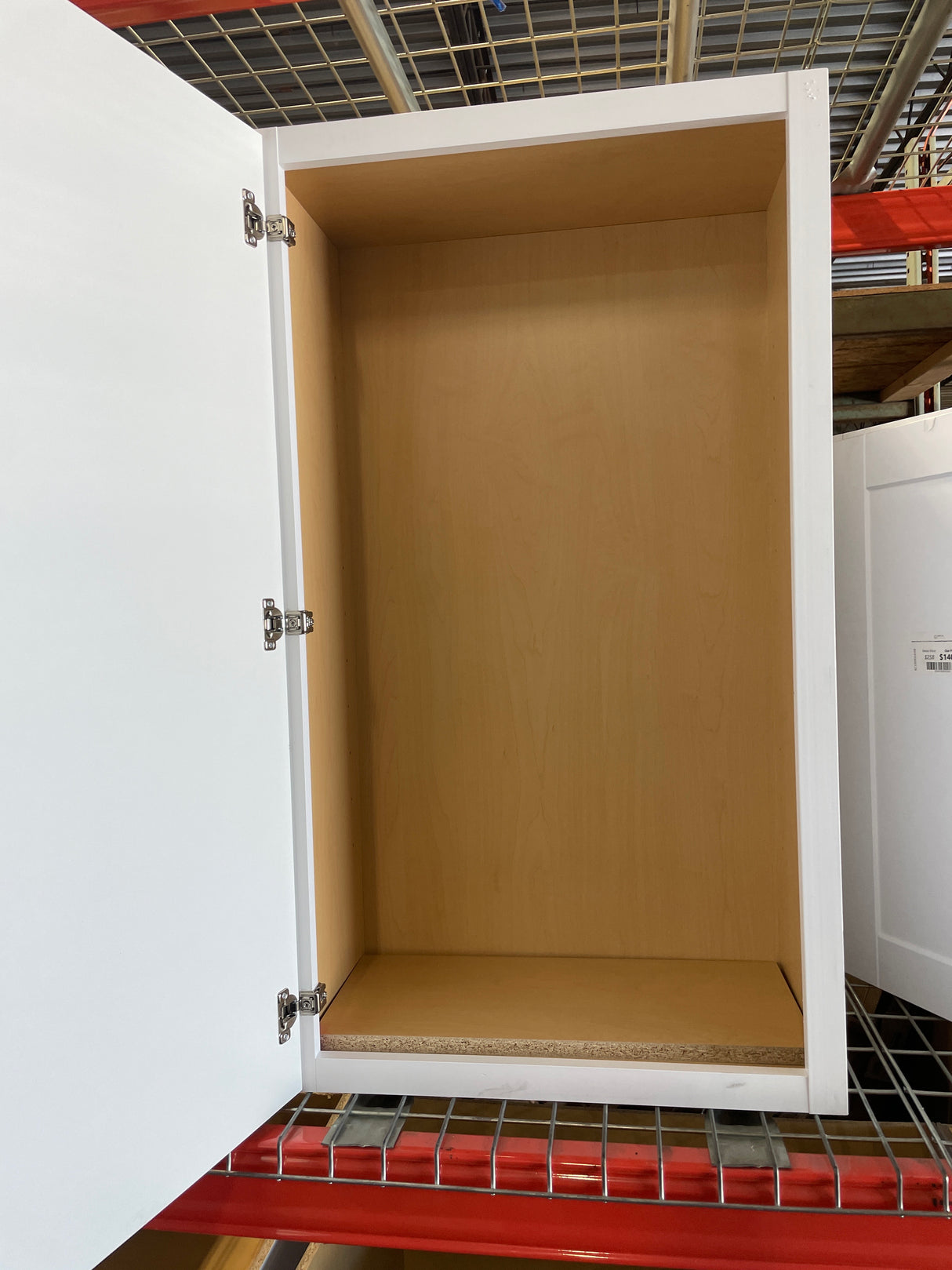 Shaker 24 in. W x 12 in. D x 42 in. H Assembled Wall Kitchen Cabinet in Satin White