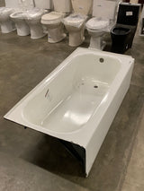 Maui 60 in. x 30 in. Soaking Bathtub with Right Drain in White