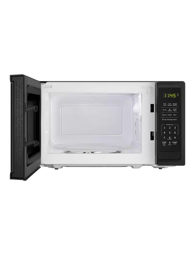 0.7 cu. ft. 700-Watt Countertop Microwave in Black