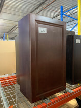 Benton Assembled 21x36x12 in. Wall Cabinet in Amber