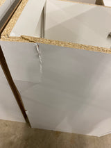 Ridge 36 in. W x 22 in. D x 34 in. H Bath Vanity Cabinet without Top in White