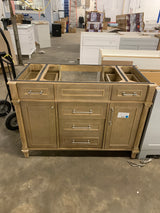 48” Antique Oak Vanity (Base Only )