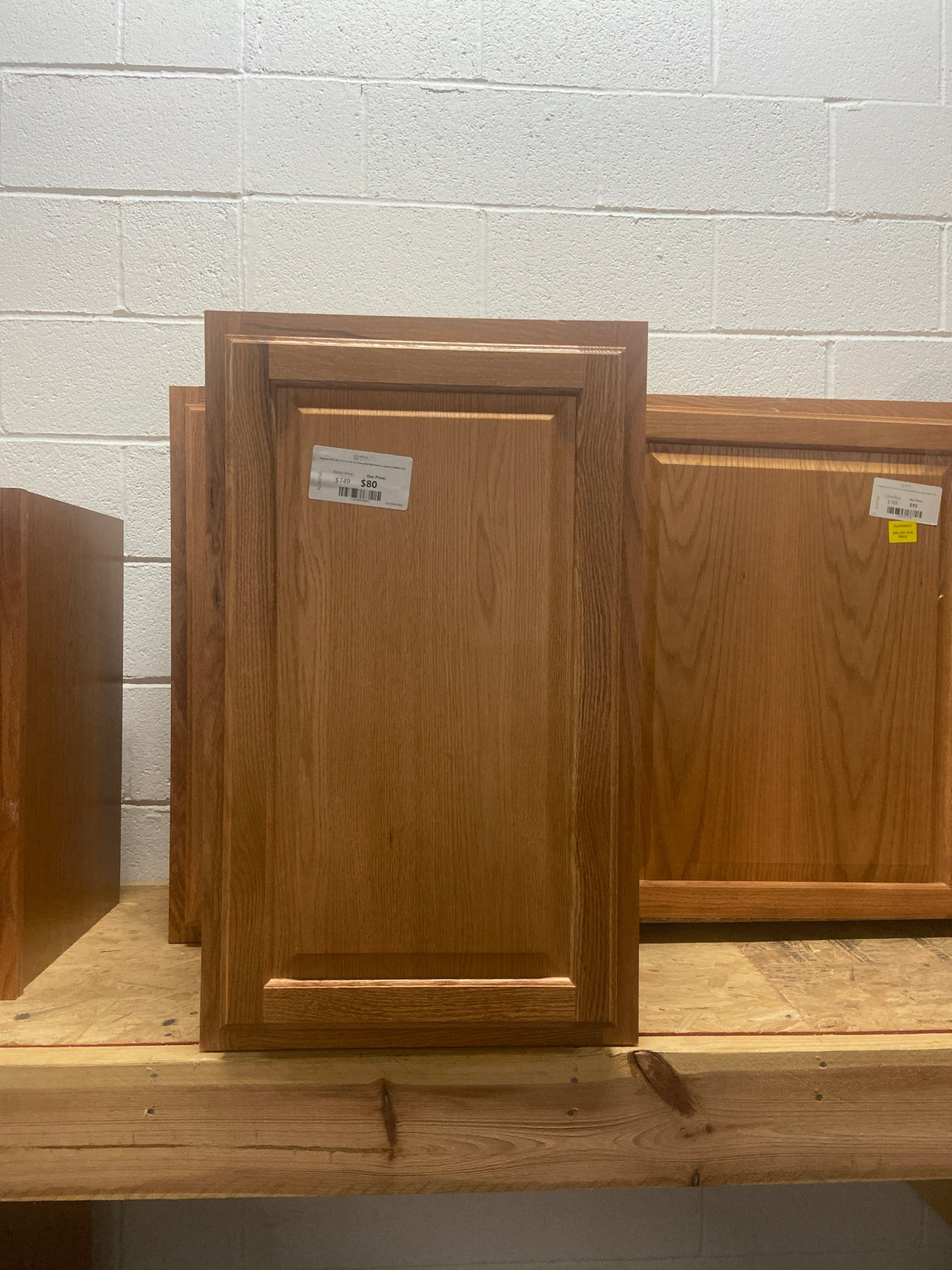 Hampton 18 in. W x 12 in. D x 30 in. H Assembled Wall Kitchen Cabinet in Medium Oak