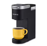 K Mini Plus Matte Black Single Cup Single Serve Coffee Maker